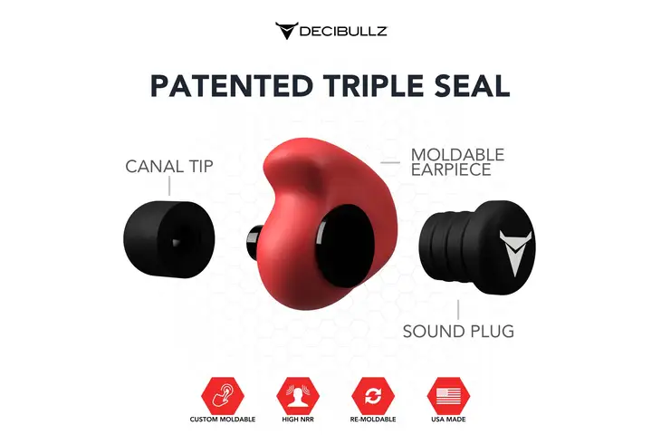 Decibullz Custom Molded Earplugs - view 33
